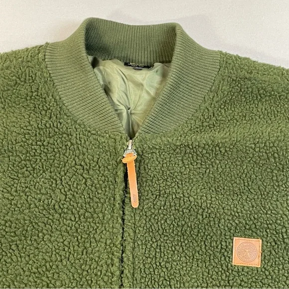 Obey Sherpa Bomber Jacket, Fleece Full Zip - Mens XL - Picture 5 of 14
